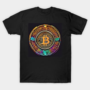 Bitcoin colorful T-Shirt